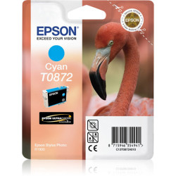 Cartouche d'encre Epson Flamand Rose T0872 (Cyan)