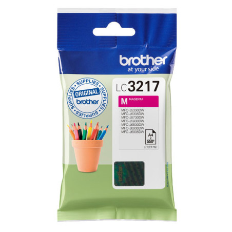 Cartouche d'encre Brother LC3217 (Magenta)