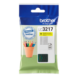 Cartouche d'encre Brother LC3217 (Jaune)