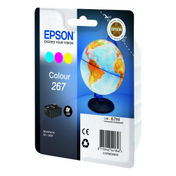 Cartouche d'encre Epson Globe 267 (3 Couleur)