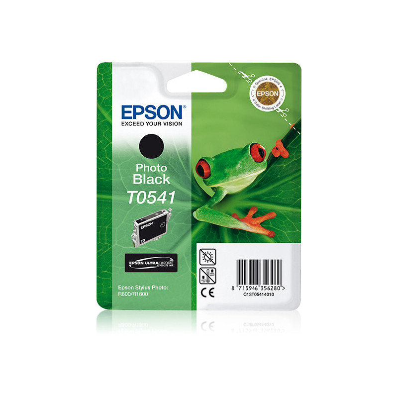 Cartouche d'encre Epson Grenouille T0541 (Noir Photo)