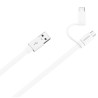 Cable USB vers micro USB Huawei 1,5m (avec adaptateur Type C)