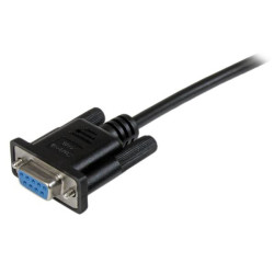 Cable Série Startech DB9 F F 2m (Noir)