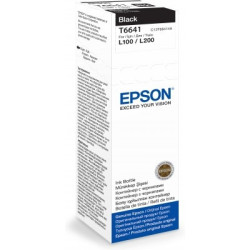 Cartouche d'encre Epson Ecotank T6641 70ml (Noir)