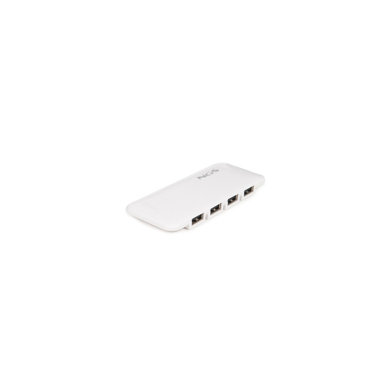 Hub USB 2.0 NGS iHub - 7 ports (Blanc)