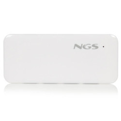 Hub USB 2.0 NGS iHub - 7 ports (Blanc)