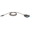Cable adaptateur Manhattan USB Type A vers Parallèle DB25 1,8m (Noir)