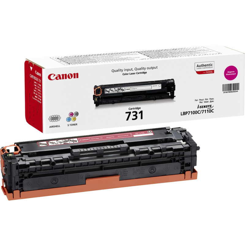 Toner Canon 731 Magenta (1500 pages)