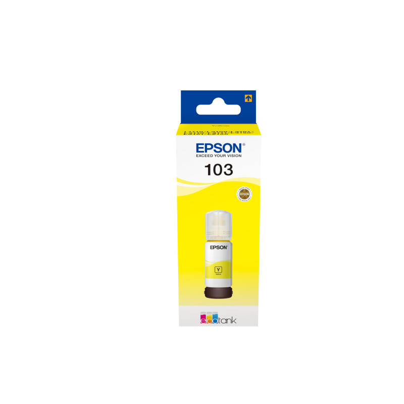 Cartouche d'encre Epson Ecotank 103 65ml (Jaune)