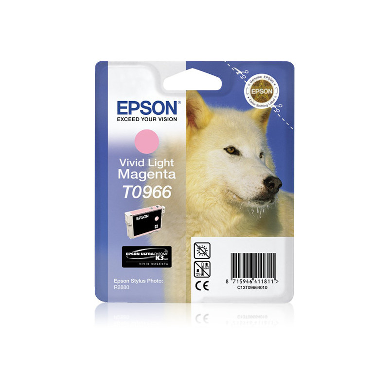 Cartouche d'encre Epson Loup T0966 (Magenta)