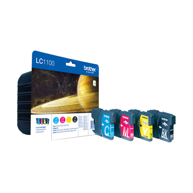 Cartouche d'encre Brother LC1100 (Cyan, Magenta, Jaune)