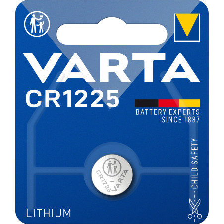 Pile plate Varta 3V Lithium (CR1225)