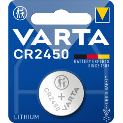 Pile plate Varta (CR2450) 570mAh 3V Lithium