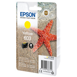 Cartouche d'encre Epson Etoile de mer 603 (Jaune)
