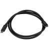 Cable USB 3.1 Type C Startech 1m (Noir)