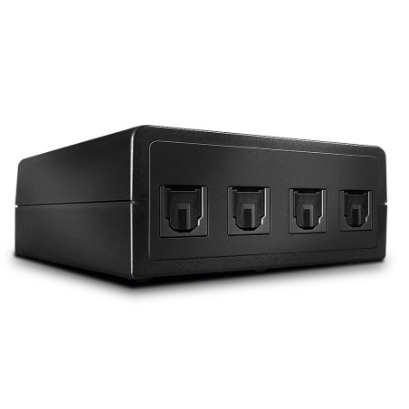Switch Lindy 4 ports Toslink (Noir)