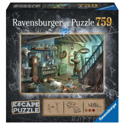 Jeu Ravensburger Escape Puzzle   La Cave de la Terreur (759 pièces)