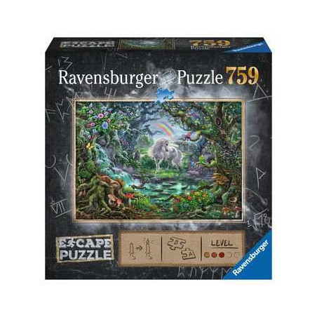 Jeu Ravensburger Escape Puzzle   La Licorne (759 pièces)