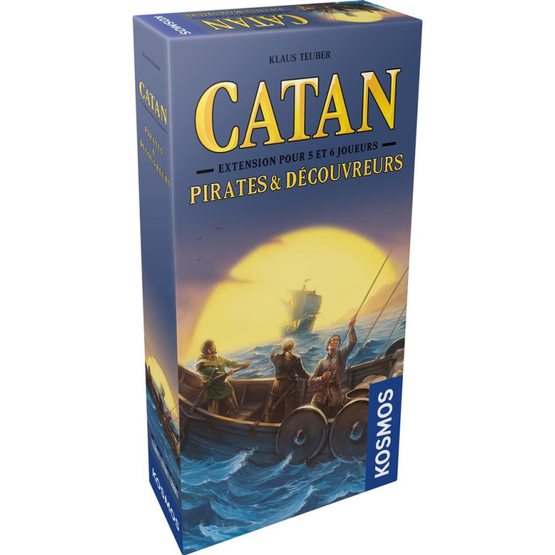 Jeu - Catan   Pirates et Découvreurs 5 6 joueurs (Extension)
