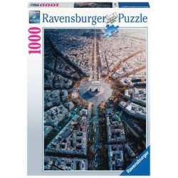 Puzzle Ravensburger - Paris vue d'en Haut (1000 pièces)