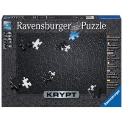 Puzzle Ravensburger - Krypt   Black (736 pièces)