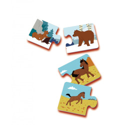 Puzzle Ravensburger Maman et Ses Petits