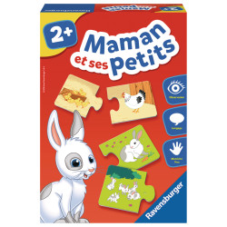 Puzzle Ravensburger Maman et Ses Petits