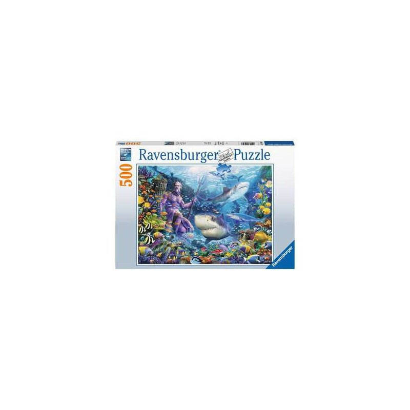 Puzzle Ravensburger - Roi de la mer (500 pièces)