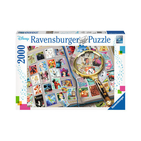 Puzzle Ravensburger - Mes Timbres Disney Préférés (2000 pièces)