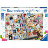 Puzzle Ravensburger - Mes Timbres Disney Préférés (2000 pièces)