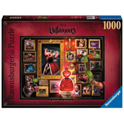Puzzle Ravensburger Villainous   Reine de Coeur (1000 pièces)