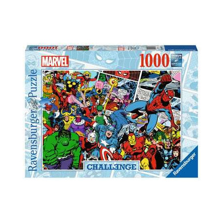 Puzzle Ravensburger - Challenge   Marvel (1000 pièces)
