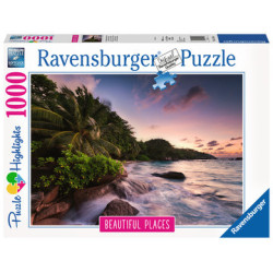 Puzzle Ravensburger - Ile de Praslin aux Seychelles (1000 pièces)