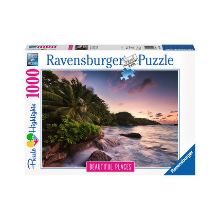 Puzzle Ravensburger - Ile de Praslin aux Seychelles (1000 pièces)