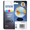 Cartouche d'encre Epson Globe 267 (3 Couleur)