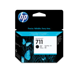 Cartouche d'encre HP pour traceur T520 T120 HP 711 (Noir)