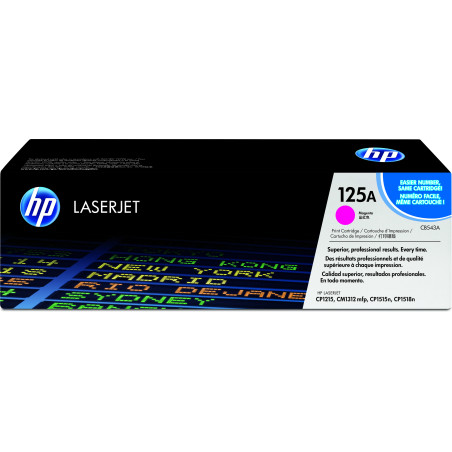 Toner Magenta HP LaserJet CP1215 1515 1518 (CB543A) - 1400 pages