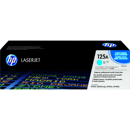 Toner Cyan HP LaserJet CP1215 1515 1518  (CB541A) - 1400 pages