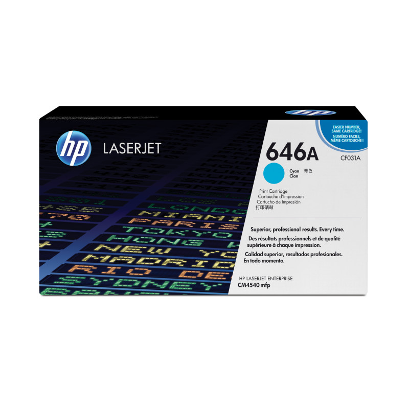 HP TONER 646A C 12.5K