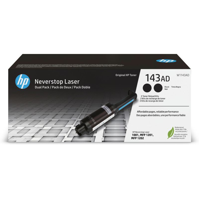 HP KIT RECHARGE TONER N NEVERSTOP PK