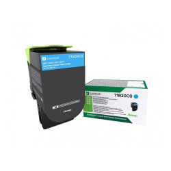 Toner Cyan Lexmark 71B20C0 - 2300 pages