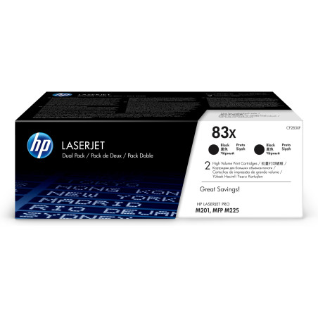 HP TONER 83X C.M.J PK2