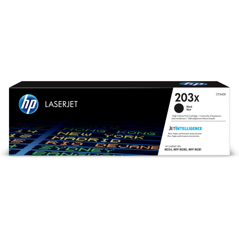 Toner Noir HP LaserJet 203X (CF540X) - 3200 pages