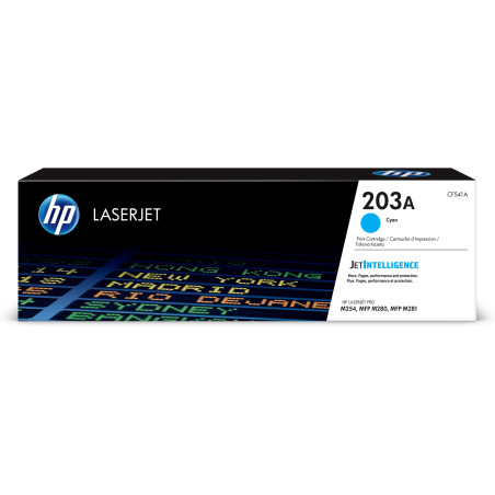 Toner Cyan HP 203A LaserJet Pro M254, MFP M28x (CF542A) 1300 pages