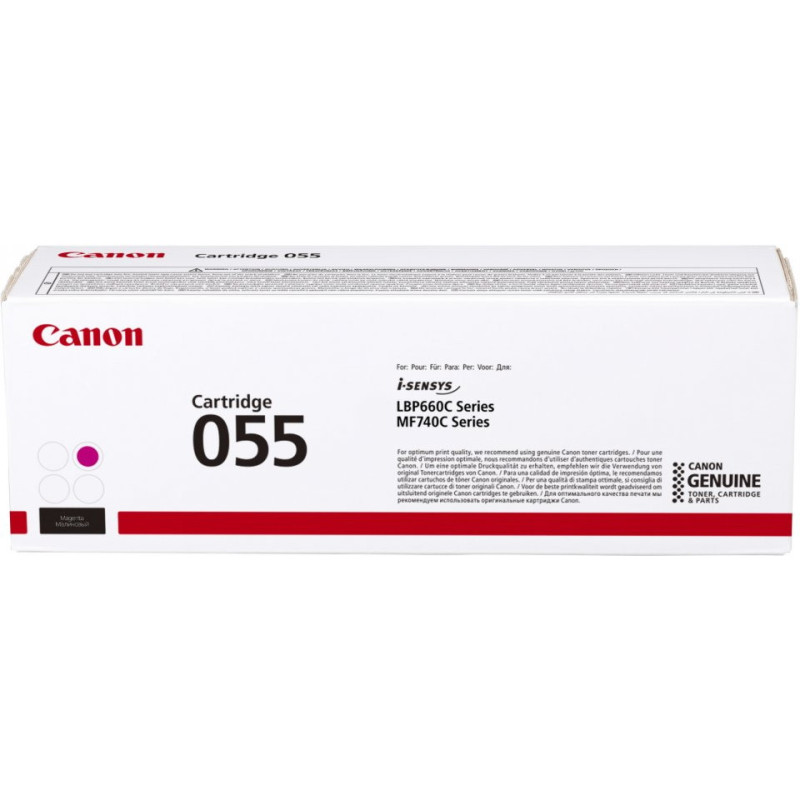 CANON TONER CRG 055 M 2.1K CANON TONER CRG 055 M 2.1K