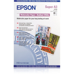 EPSON PAPIER ENCRE AQUARELLE BLANC A