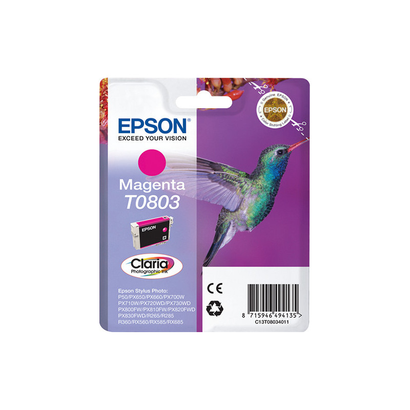 EPSON ENCRE M T0803 COLIBRI
