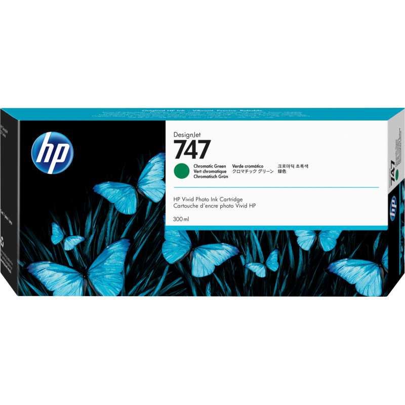 HP ENCRE GF VERT 747 300ML