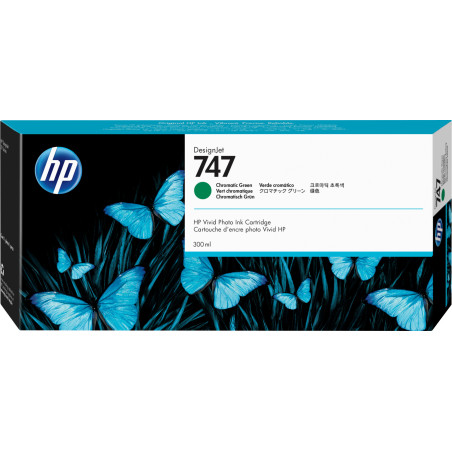 HP ENCRE GF VERT 747 300ML