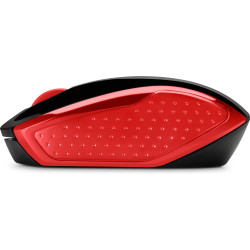 Souris sans fil HP 200 (Noir Rouge)